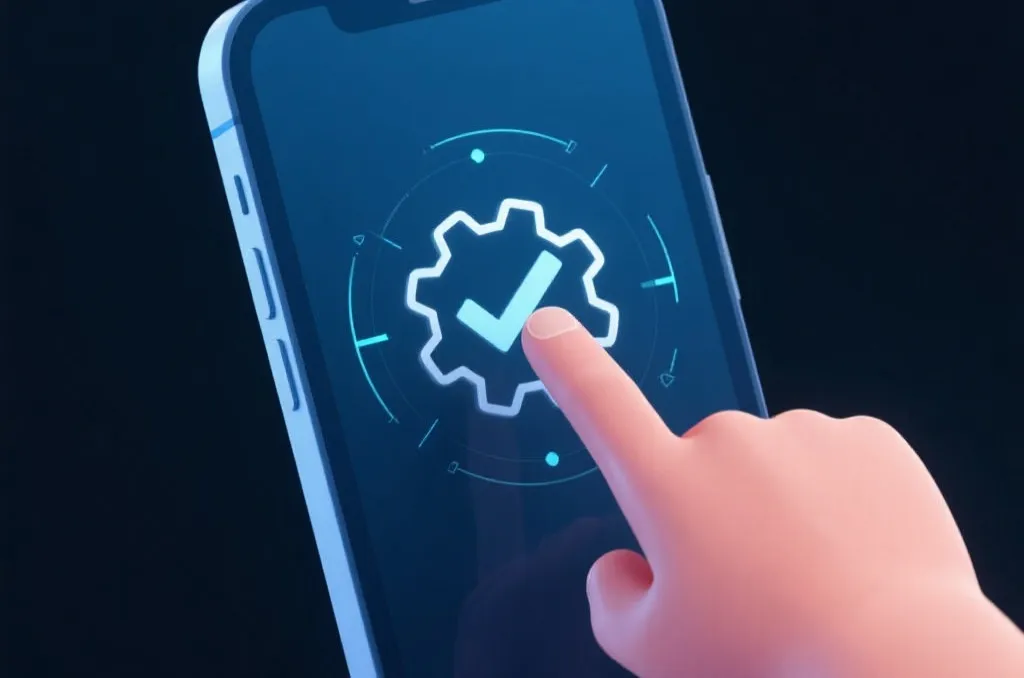 iOS系统设置企业级应用信任步骤示意图